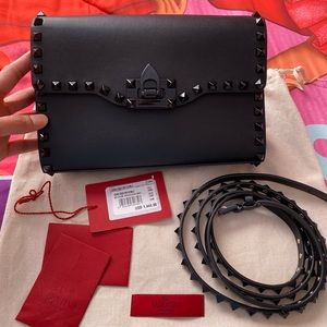 Valentino Lacquer Rockstud Bag